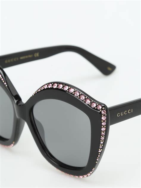 pink rhinestone gucci sunglasses replica|authentic gucci sunglasses unisex.